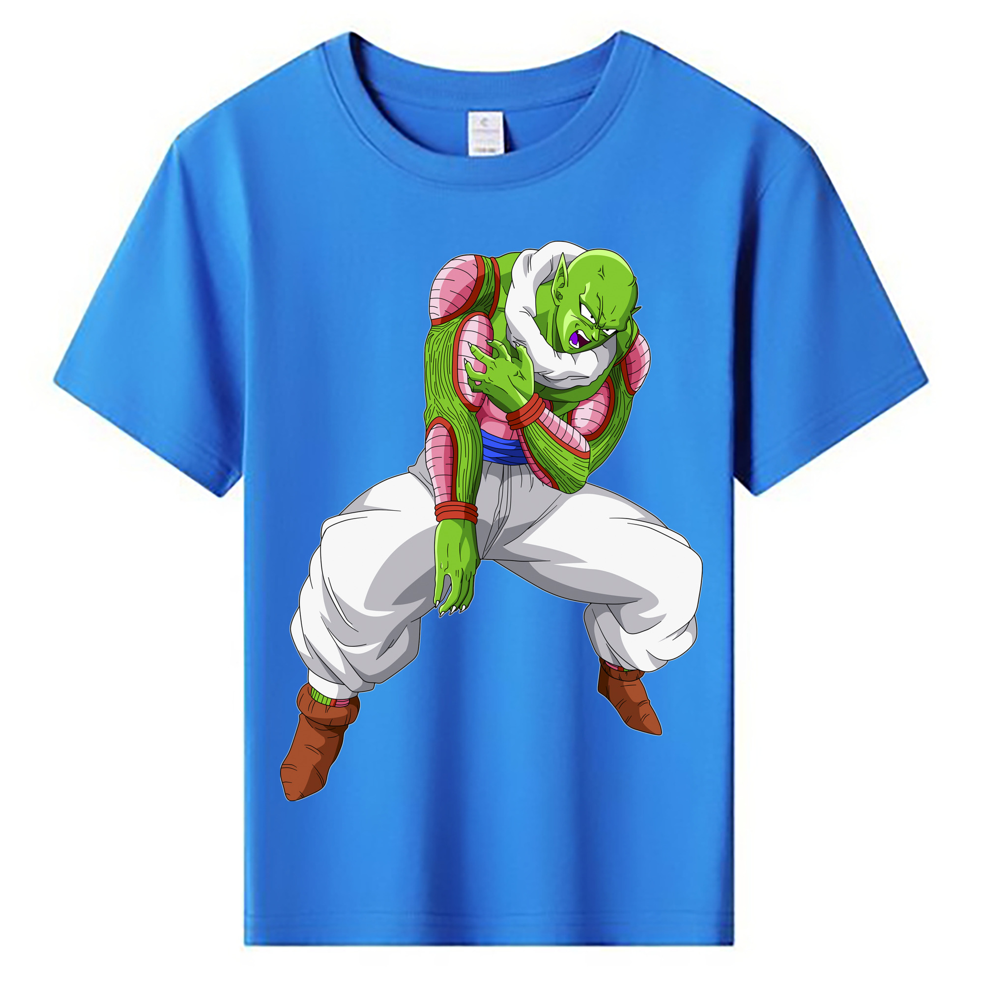 （画像用） ドラゴンボール ピッコロ DRAGON BALL Piccolo 綿100％キッズTシャツ（フロントプリント）